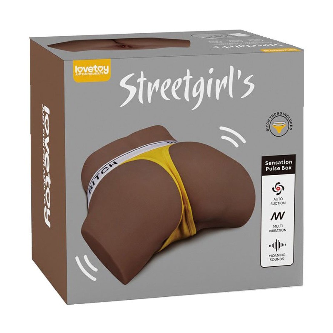 Vibruojantis masturbatorius „Streetgirl's Sensation Pulse Nr. 1“ - Love Toy