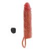 Vibruojanti penio mova „Hydrated Skin 20 cm“ - Get Real