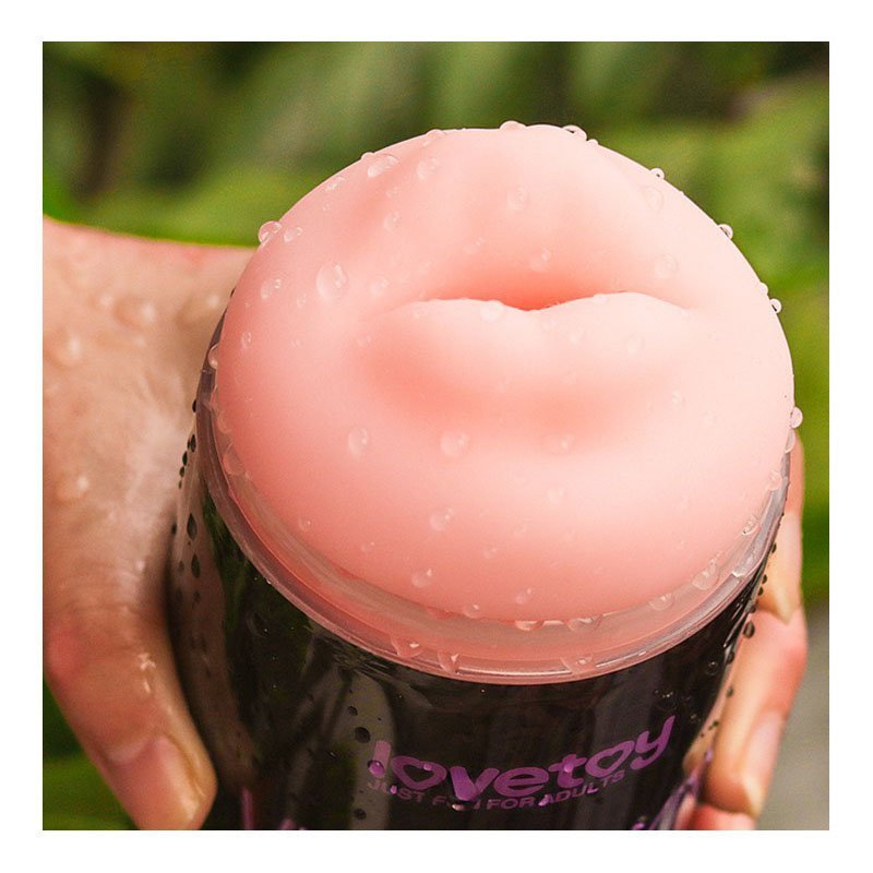 Dvipusis masturbatorius „Virgin-Skin Blowout - Vagina and Mouth“ - Love Toy