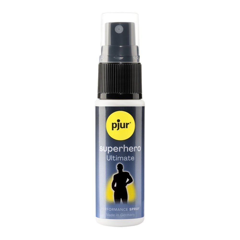 Ejakuliaciją nutolinantis purškalas „Superhero Ultimate“, 20 ml - Pjur