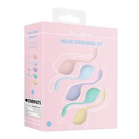 Vaginalinių kamuoliukų rinkinys „Pelvic Stem Kegel Kit“ - Loveline