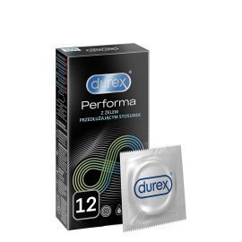 Uždelsiantys prezervatyvai „Performa“, 12 vnt. - Durex