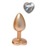 Mažas analinis kaištis „Pearl Gold Gleaming Love“ - Dream Toys