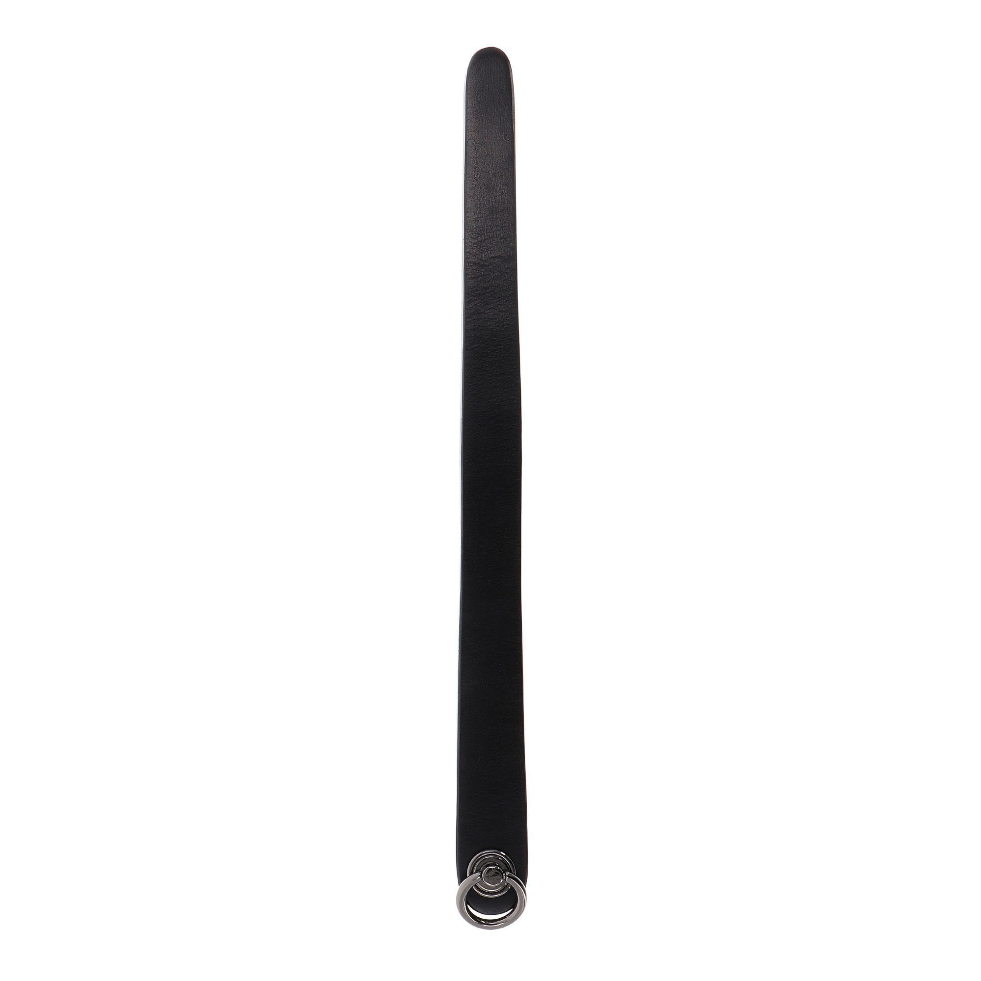 Natūralios odos plakimo mentė „Masters Italian Leather Ruler“ - Hidden Desire