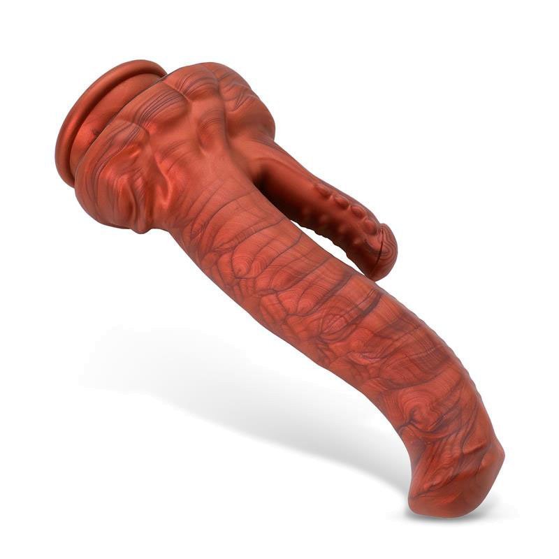 Silikoninis dvigubas dildo „Legend Bycephalor“ - Intoyou