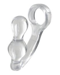 Analinis kaištis – žiedas „Power Plug & Penisring“ - ToyJoy
