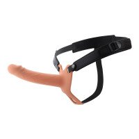 Tuščiaviduris strap-on dildo „Inferno 18 cm“ - Hidden Desire