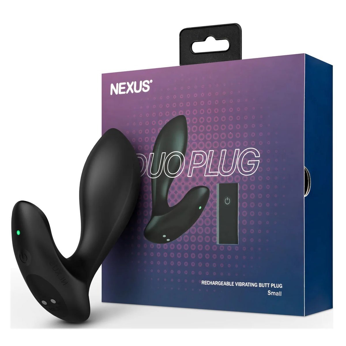 Vibruojantis analinis kaištis „Duo Plug Small“ - Nexus