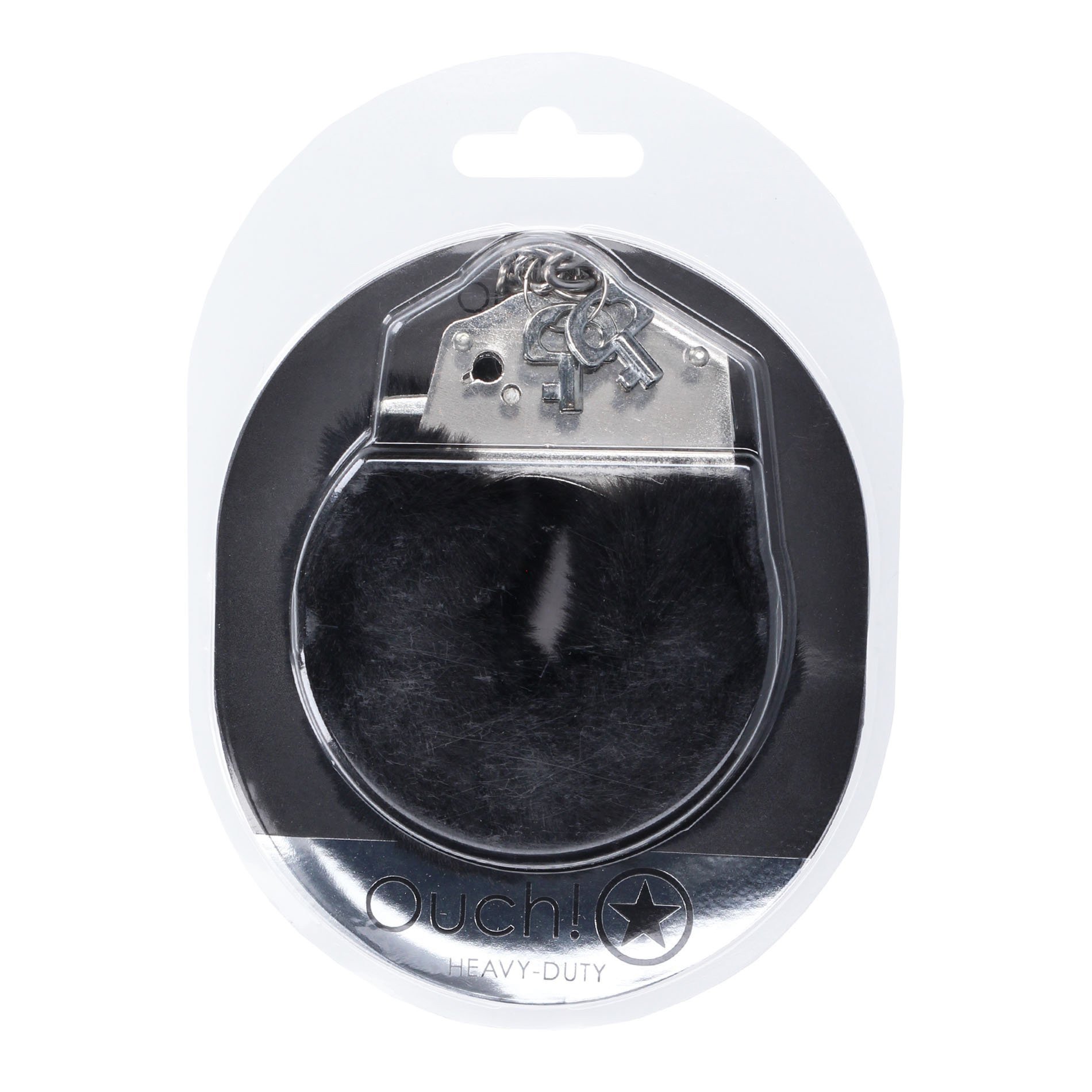 Antrankiai „Heavy-duty Fluffy Handcuffs“ - Ouch!