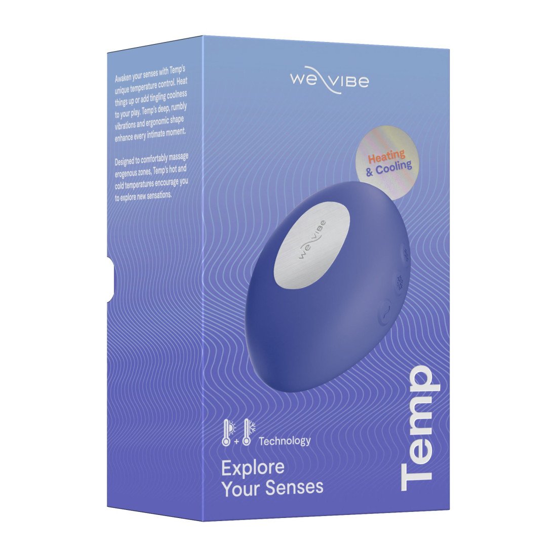 Vibruojantis masažuoklis „Temp“ - We-Vibe