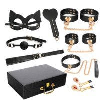 Suvaržymo rinkinys „Bondage Kit 8 pcs with Case“ - Latetobed