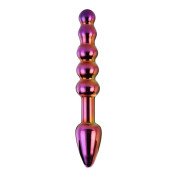 Stiklinis analinis dildo „Ridged Anal Dildo“