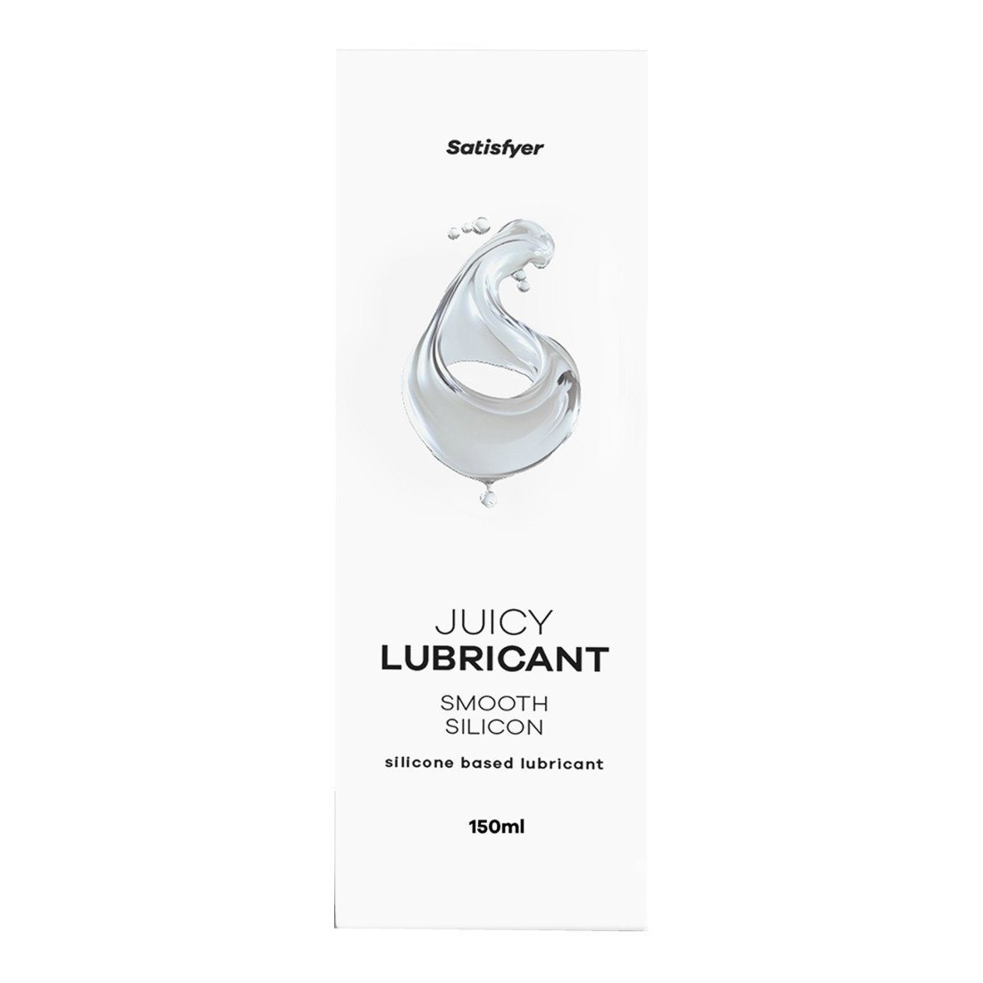 Silikono pagrindo lubrikantas „Smooth Silicone“, 150 ml - Satisfyer