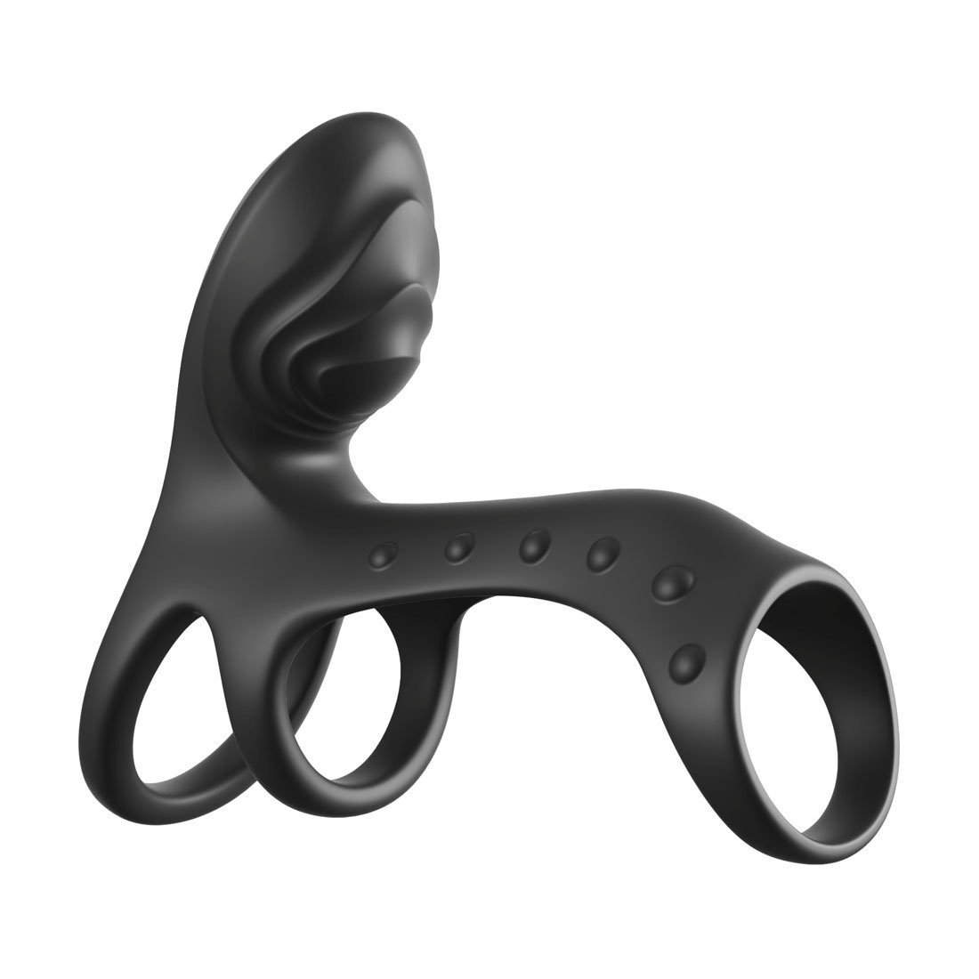 Vibruojanti penio mova „Ultimate Couples Cage Pro“ - Fantasy C-Ringz