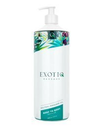 Masažo aliejus „Body to Body Regular“, 1000 ml - Exotiq