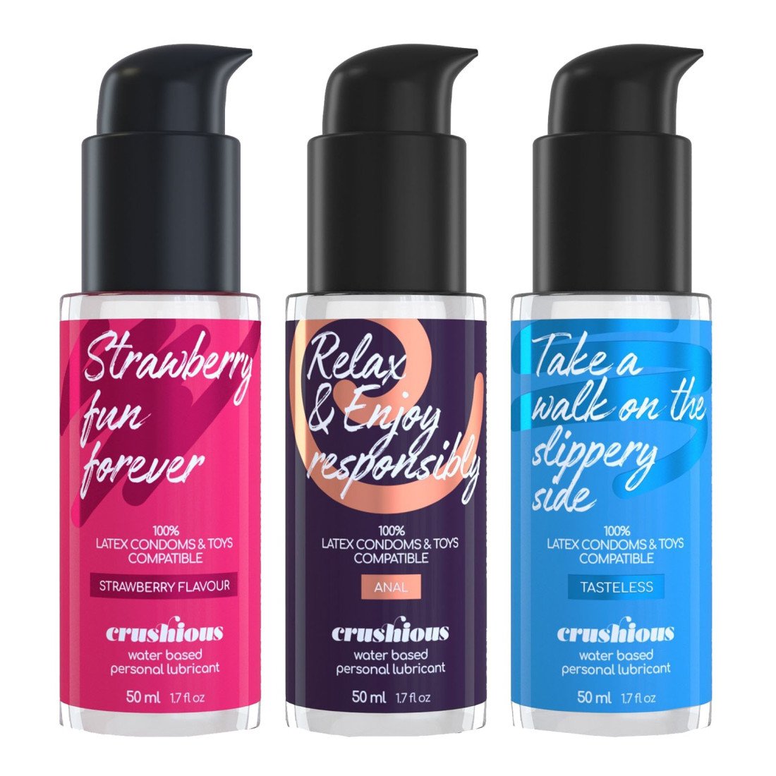 Lubrikantų rinkinys „Essentials“ - Crushious