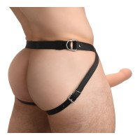 Tuščiaviduris strap-on dildo „Smooth Silicone Penis Sheath“ - Size Matters
