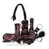 BDSM rinkinys „Lace & Leather Look“ - Bedroom Fantasies