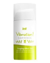 Stimuliuojantis gelis „Vibration! Caipirinha“, 15 ml - Intt