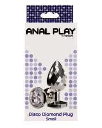 Mažas analinis kaištis „Disco Diamond Plug“ - ToyJoy