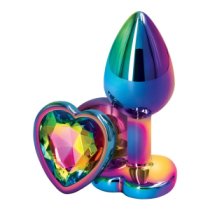 Analinis kaištis „Rear Assets Mulitcolor Heart S“ - NS Novelties