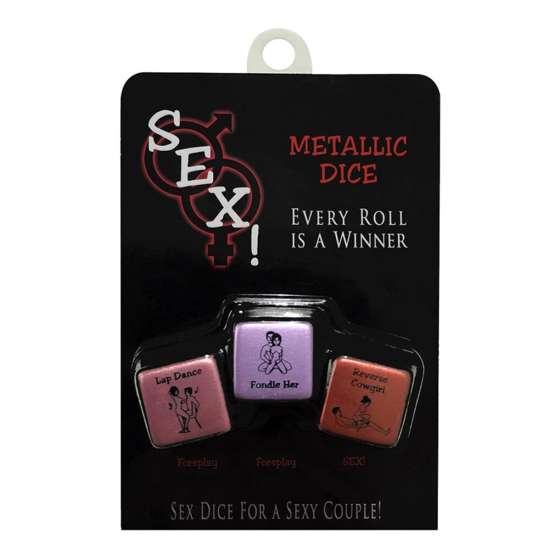 Erotinis žaidimas „Metallic Dice“ - Kheper Games