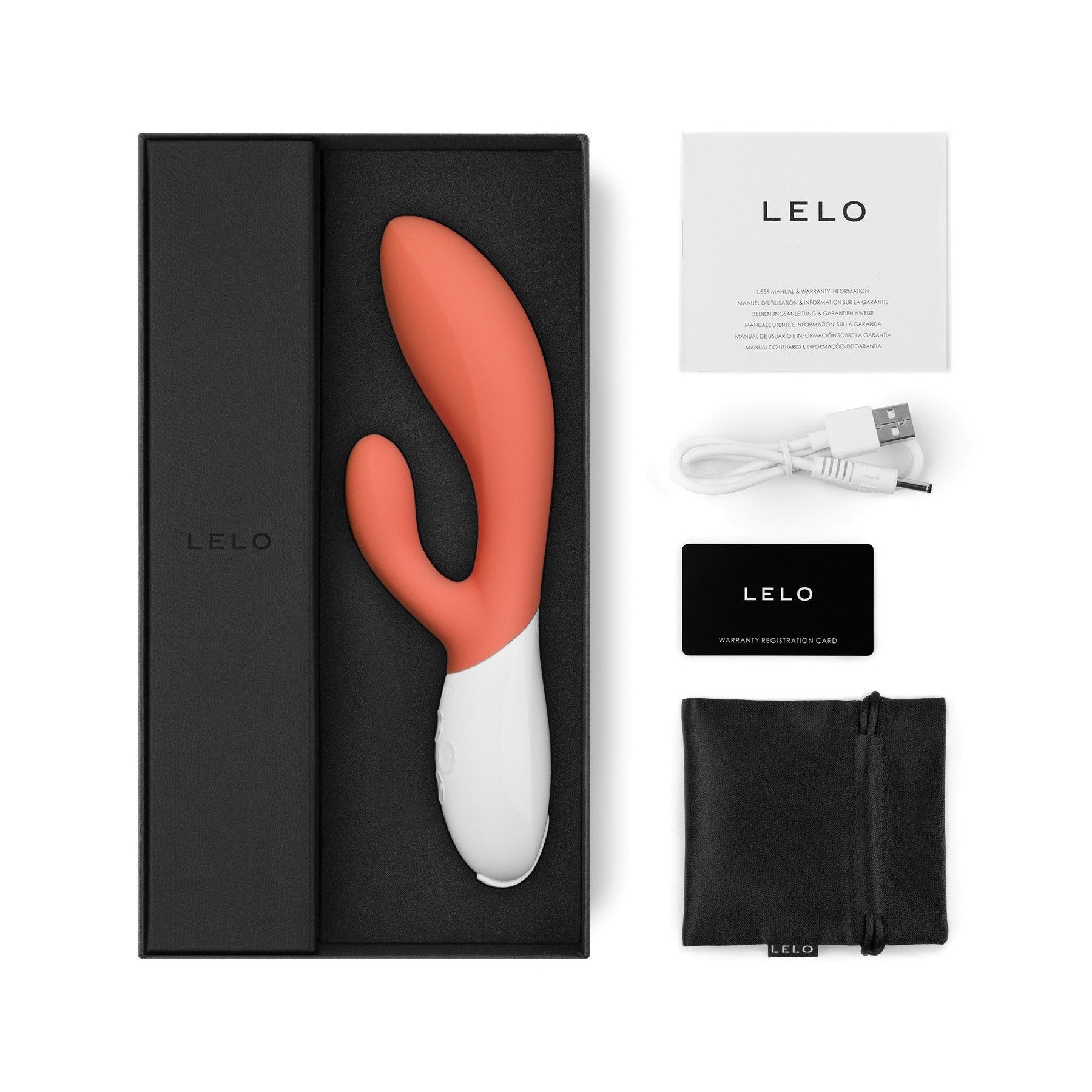 Vibratorius kiškutis „Ina 3“ - LELO