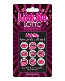 Erotinis žaidimas „Lick Me Loto“ - Little Genie