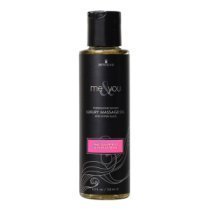 Masažo aliejus su feromonais „Me & You Pink Greipefruit & Vanilla Bean“, 125 ml - Sensuva