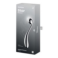 Metalinis dildo „Star Force 4“ - Satisfyer