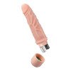 Vibruojantis dildo „Dr. Skin Dr. Robert“ - Blush