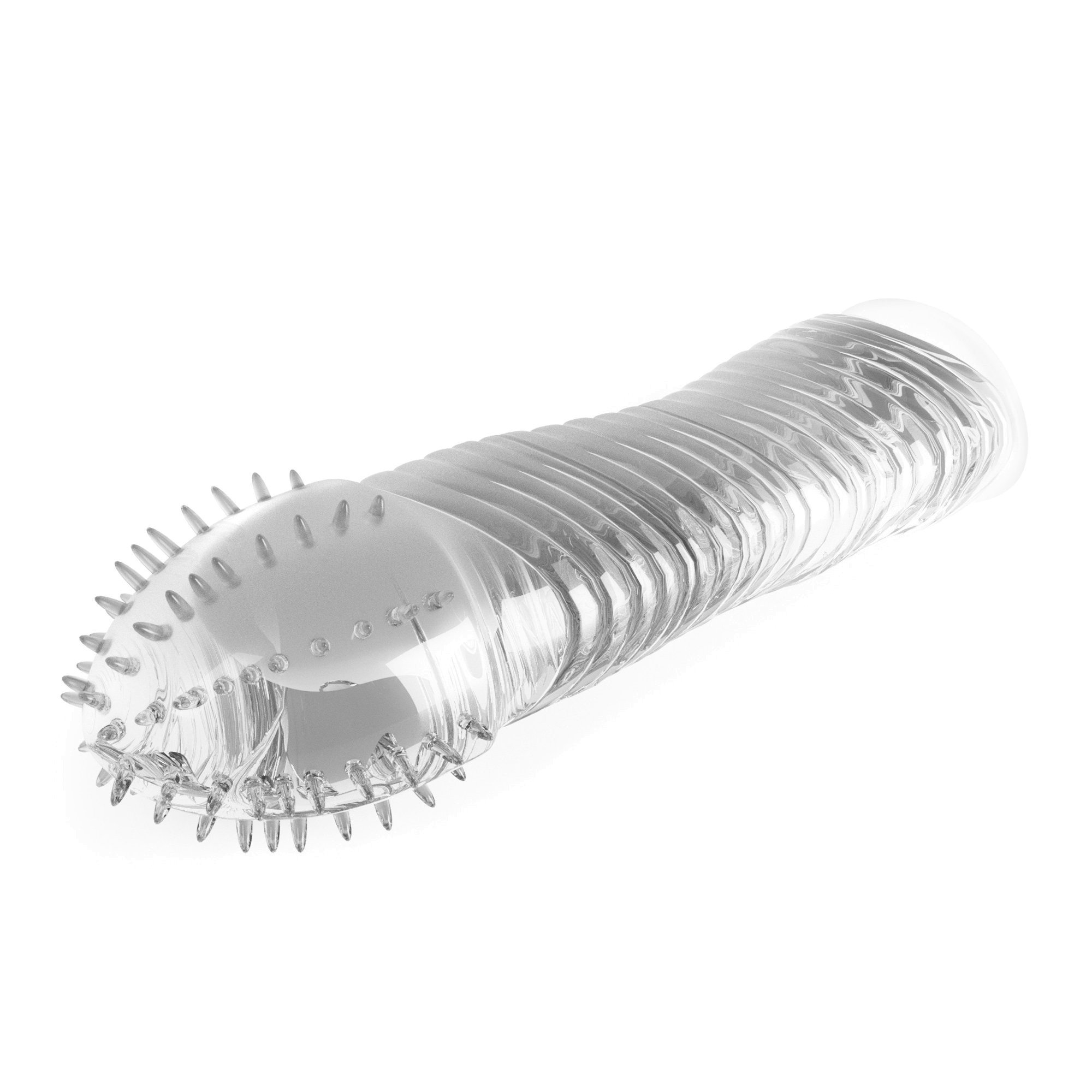 Penio mova „Ribbed Penis Sleeve” - Crushious
