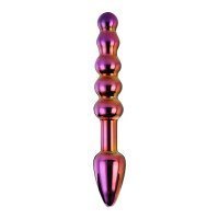 Stiklinis analinis dildo „Ridged Anal Dildo“ - Dream Toys