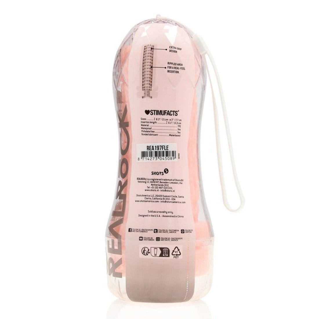 Masturbatorius „Textured Masturbator“ - RealRock