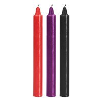 Žvakių rinkinys „Japanese Drip Candles “, 3 vnt. - ToyJoy