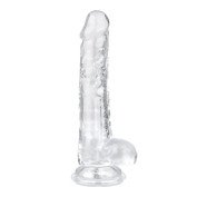 Falo imitatorius „Transparent Dildo 19 cm“