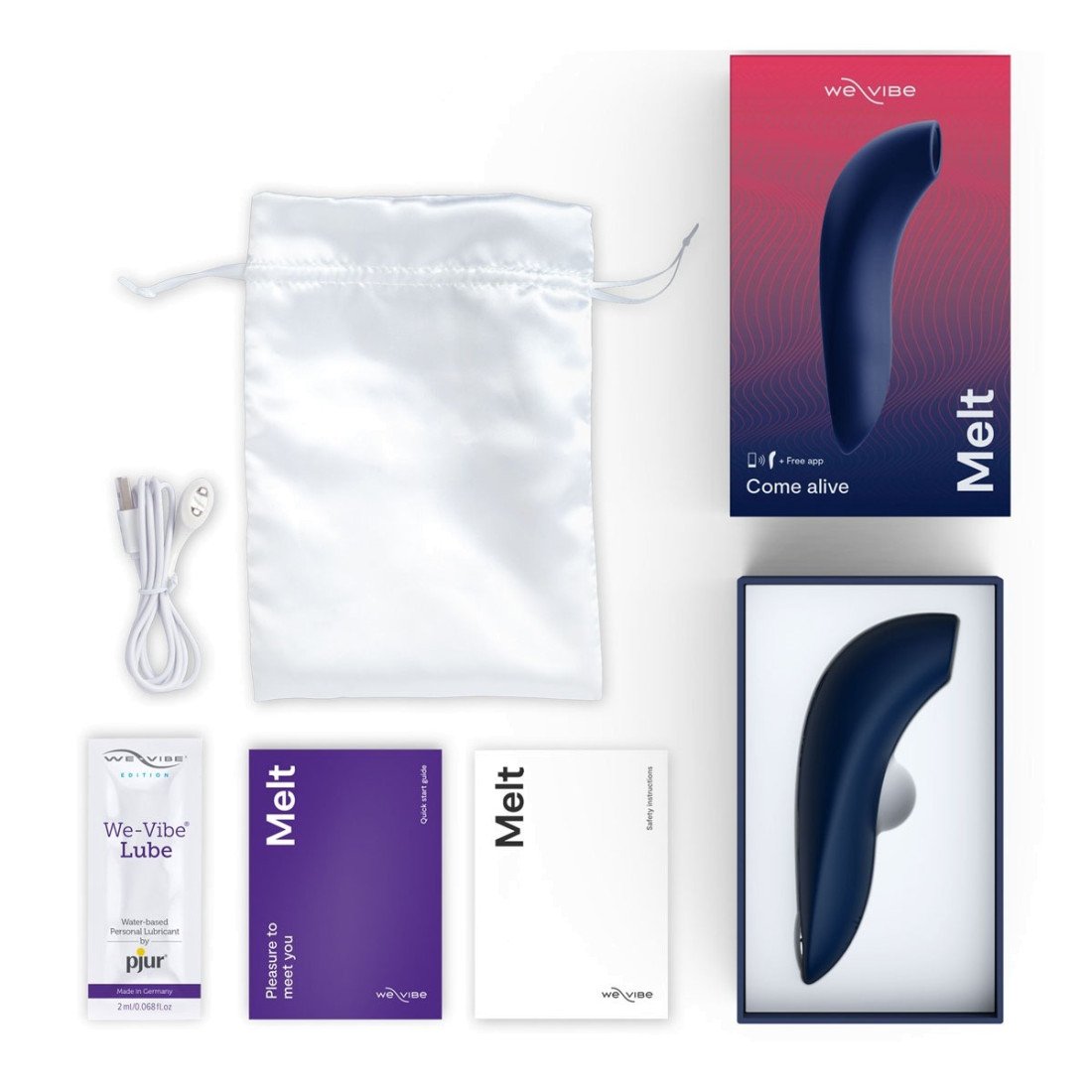 Išmanusis klitorinis stimuliatorius „We-Vibe Melt“ - We-Vibe