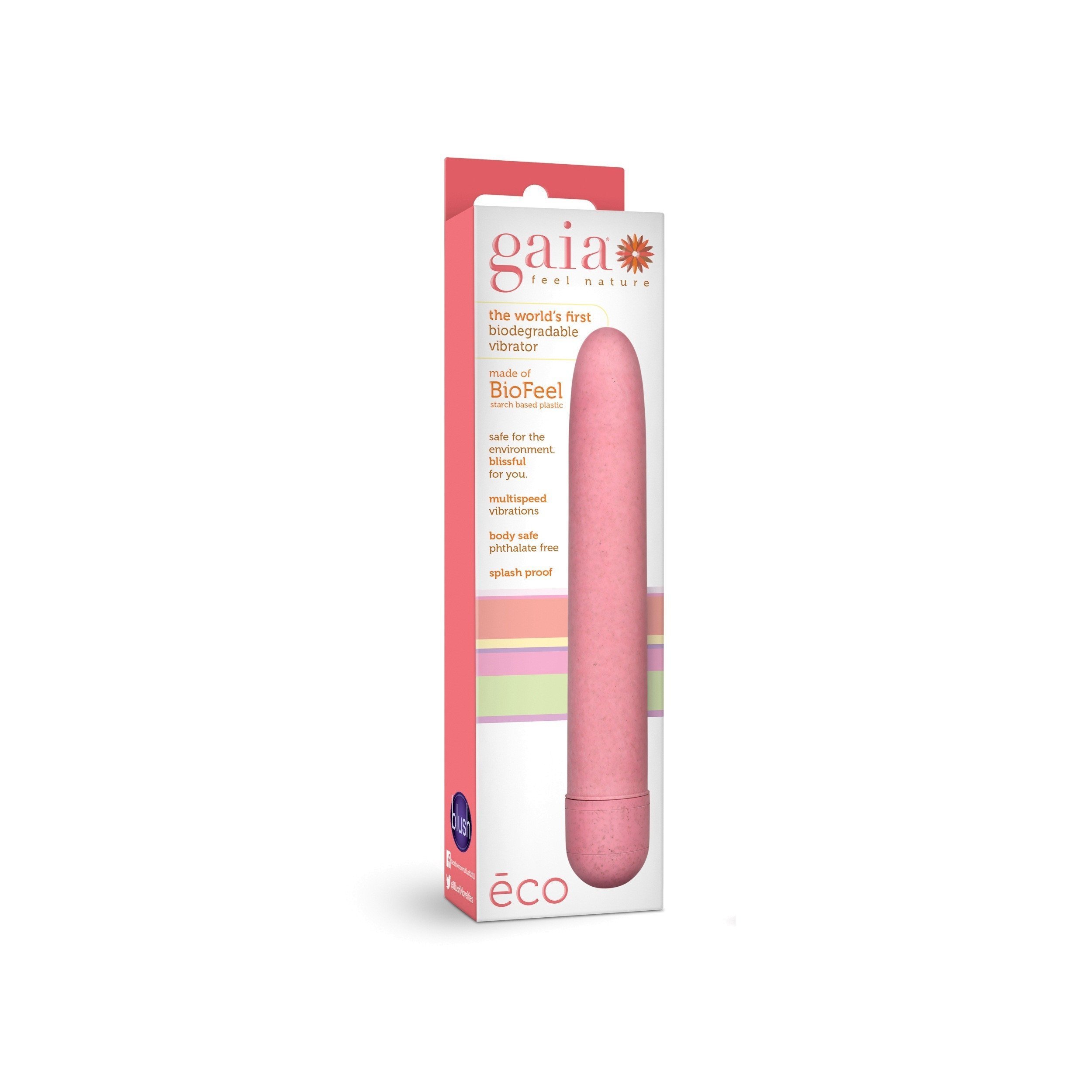 Vibratorius „Gaia Eco“ - Blush