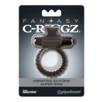 Vibruojantis penio žiedas „Vibrating Silicone Super Ring“ - Fantasy C-Ringz