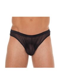 Vyriškos kelnaitės su juostele „Transparent G-String“ - Amorable