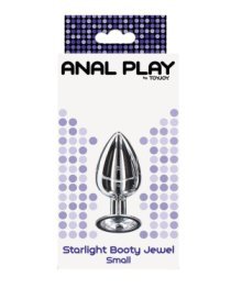 Mažas analinis kaištis „Starlight Booty Jewel“ - ToyJoy