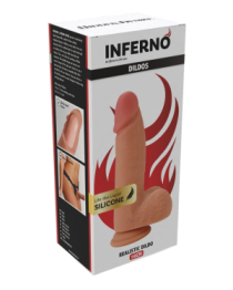 Silikoninis falo imitatorius „Inferno Realistic Dildo 16 cm“ - Hidden Desire
