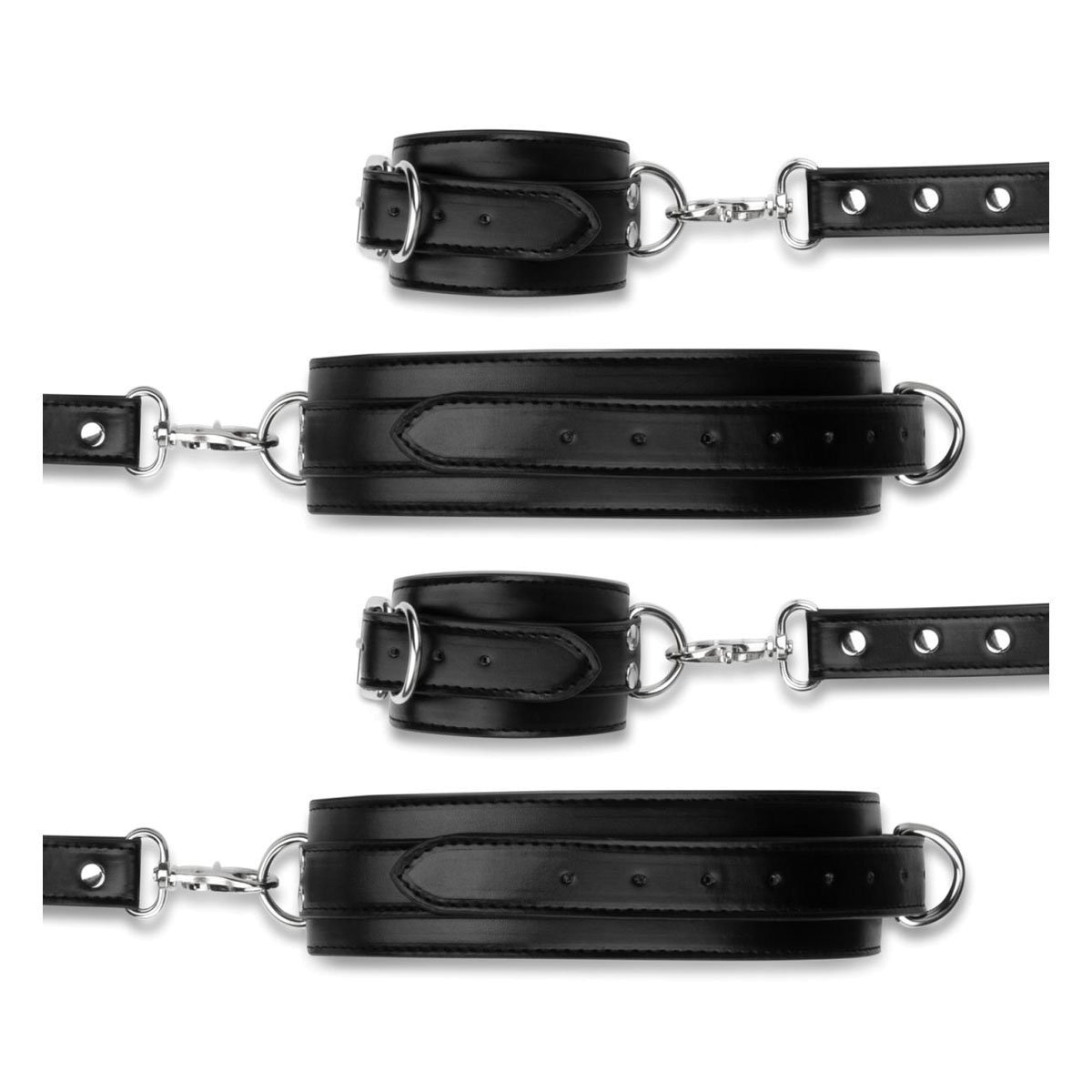 Suvaržymo sistema „Cuffs & Hogtie Set“ - Bedroom Fantasies