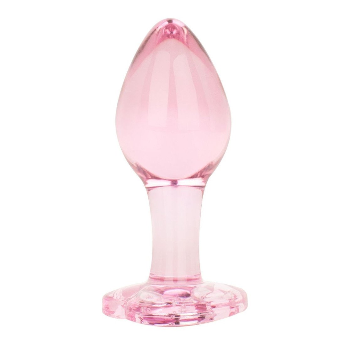 Stiklinis analinis kaištis „Anal Plug Medium“ - EasyToys