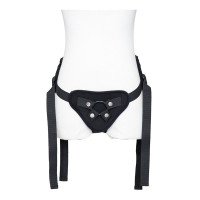 Strap-on diržas „Lace Edge Strap-on with Silicone Ring“ - Latetobed