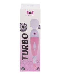 Rožinis vibruojantis masažuoklis „Turbo Pink“ - Pixey