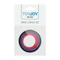 Žiedų rinkinys „Triple C-ring Set“ - ToyJoy