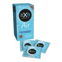 Ploni prezervatyvai „Air Thin“, 12 vnt. - EXS Condoms