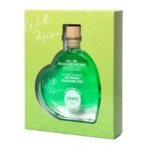 Šildantis masažo gelis „Apple Pear Aroma“, 50 ml - Exsens