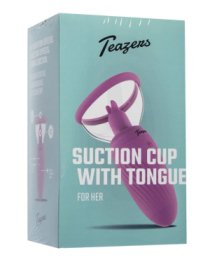 Vibruojantis stimuliatorius - pompa „Suction Cup with Tongue“ - Teazers